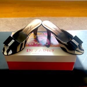 Dezario Sandals with Crystalized Elements